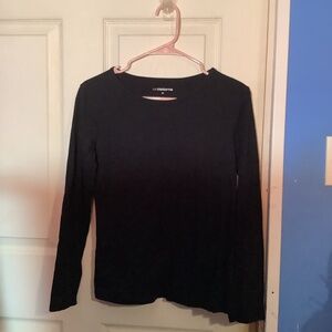Women’s Liz Claiborne long sleeved black T-shirt Size M
